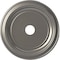 Ekena Millwork Traditional Thermoformed PVC Ceiling Medallion Fits Canopies up to 13 1/2-in., Aged Dark Steel CMP22TRCST - alternate 1